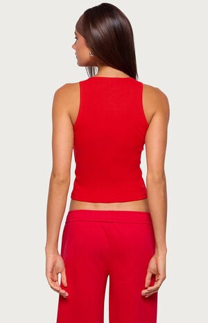 Francie Ribbed Tank Top image number 3