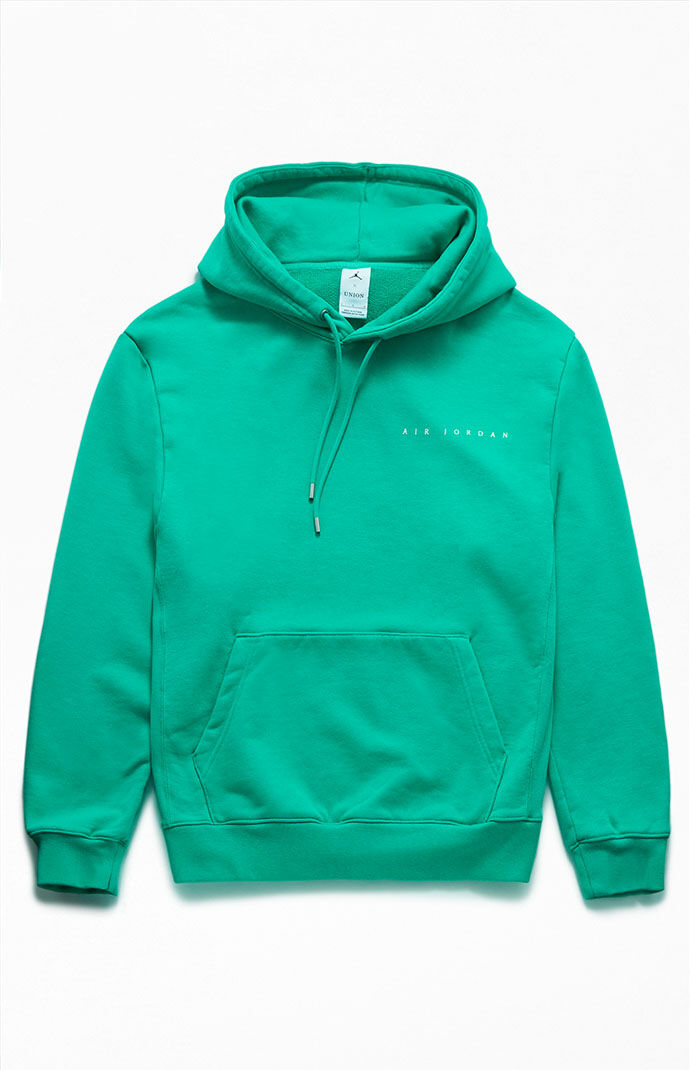 Air Jordan x Union Green Fleece Hoodie | PacSun