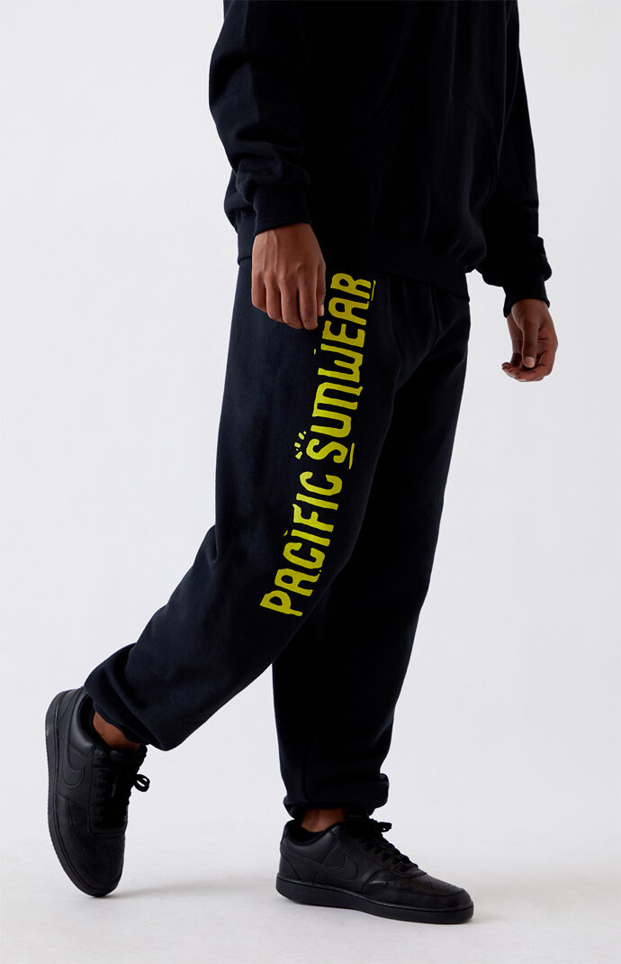 Black Logo Sweatpants