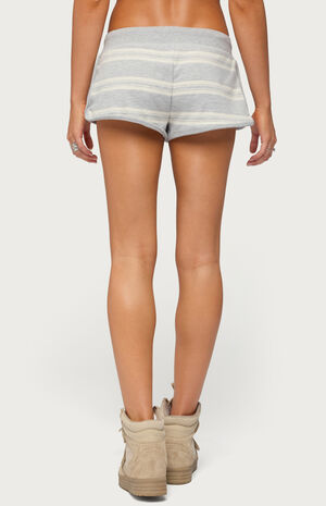 Bryne Striped Tie Waist Shorts image number 3