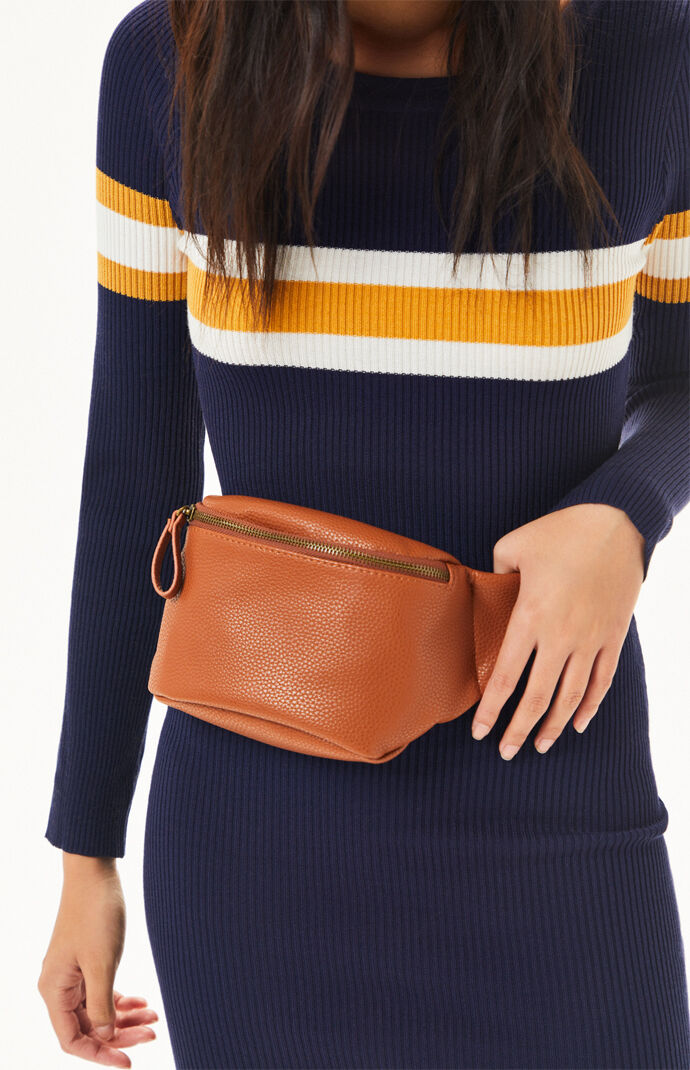 Faux Leather Fanny Pack