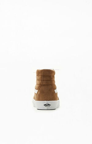 Brown Pig Suede Sk8-Hi Shoes image number 3