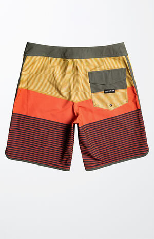 Eco Safari Green Surfsilk Tijuana 19" Boardshorts image number 2