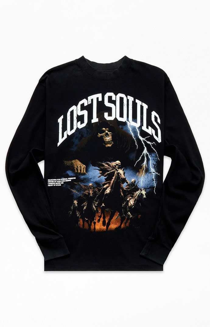 Edgy long sleeve shirts discount