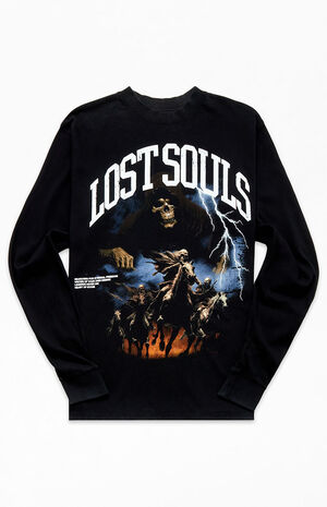 Lost Souls Oversized Long Sleeve T-Shirt image number 1