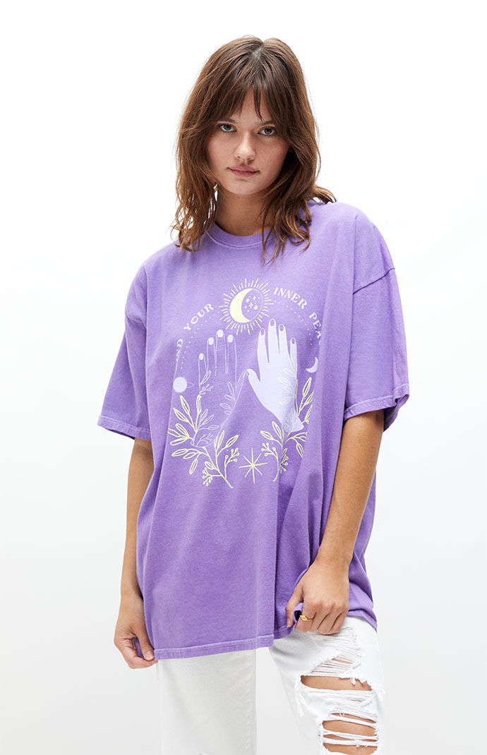 Golden Hour Inner Peace Oversized T 