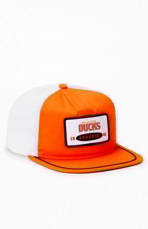 Anaheim Ducks Golfer Snapback Hat image number 1