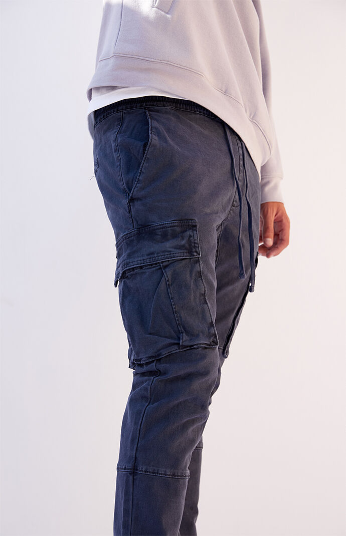 pacsun stacked skinny cargos