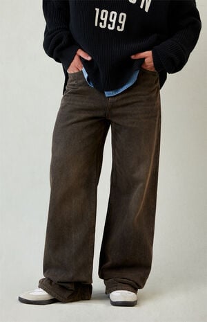 Blake Extreme Baggy Jeans Overdyed Brown image number 1