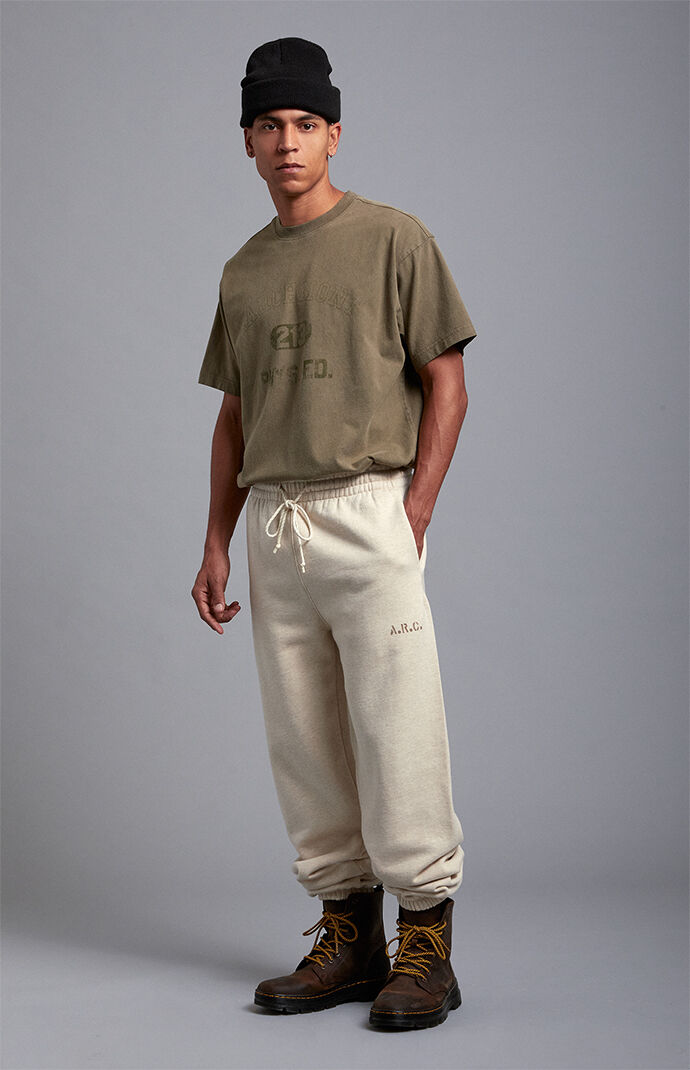 A.R.C. Green Larchmont Vintage Wash Heavyweight T-Shirt