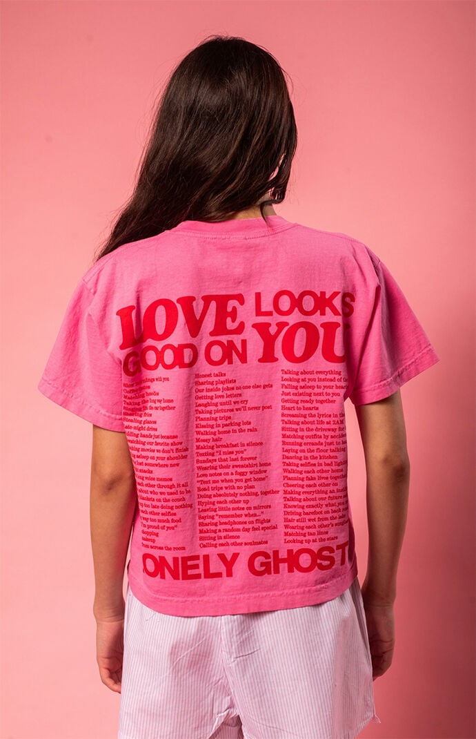 LONELY GHOST Love Looks Good On You T-Shirt