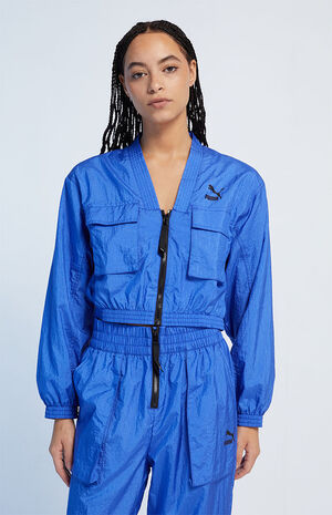 Blue Dare To Woven Jacket image number 2