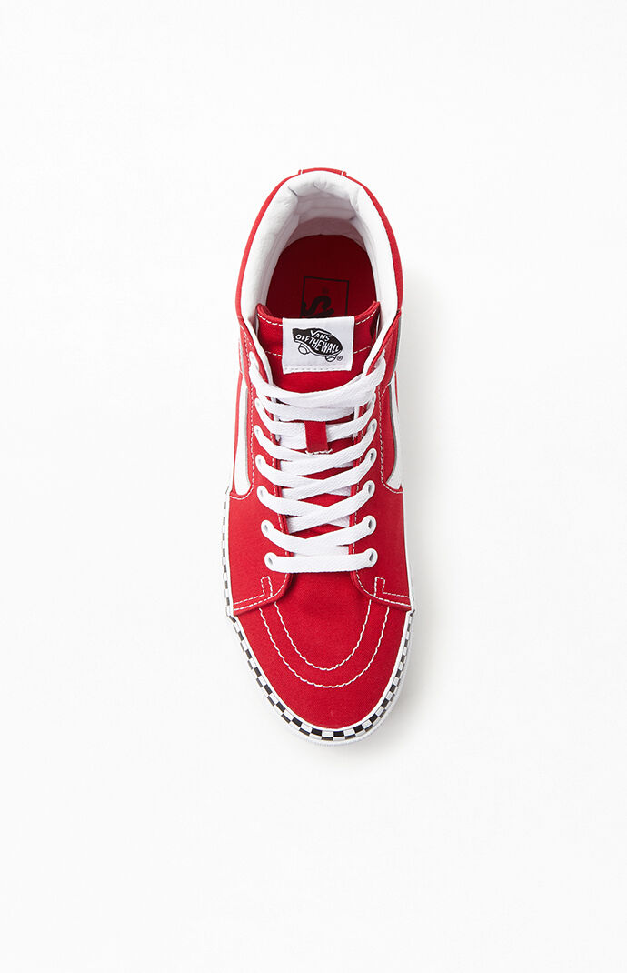 Women's Red Sk8-Hi Sneakers
