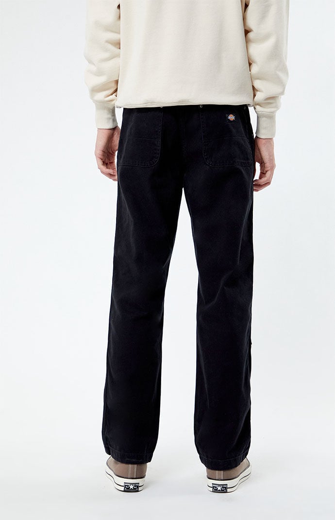 【We11done】baggy trouserブラックタックディテールジーンズ We11done】baggy trouserブラックタックディテールジーンズ