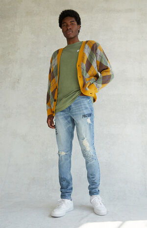 Stacked Skinny Jeans image number 6