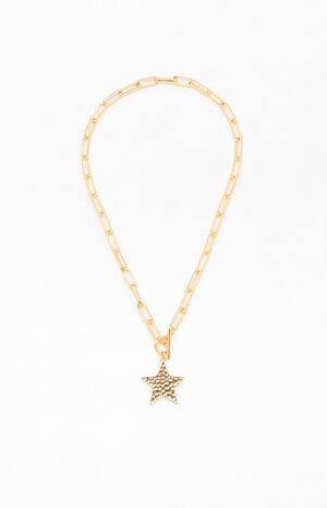 Star Link Pendant Necklace image number 1