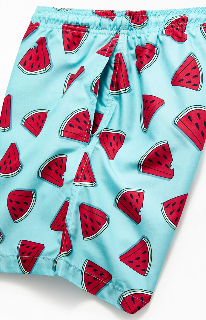 watermelon swim trunks