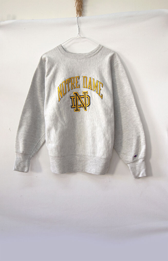 GOAT Vintage Upcycled Notre Dame Crew Neck Sweatshirt PacSun