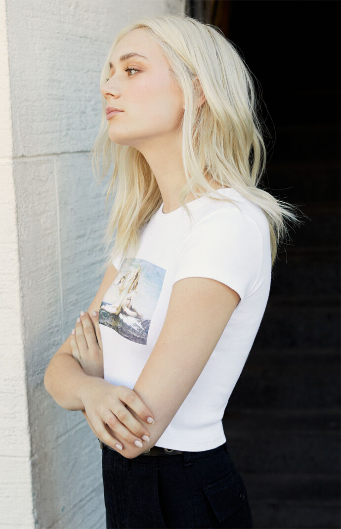 Angels Cropped T-Shirt