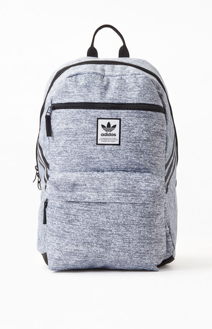 gray adidas backpack