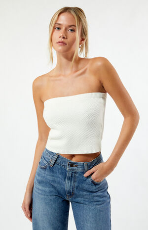 Spirit Strapless Knit Tube Top image number 2