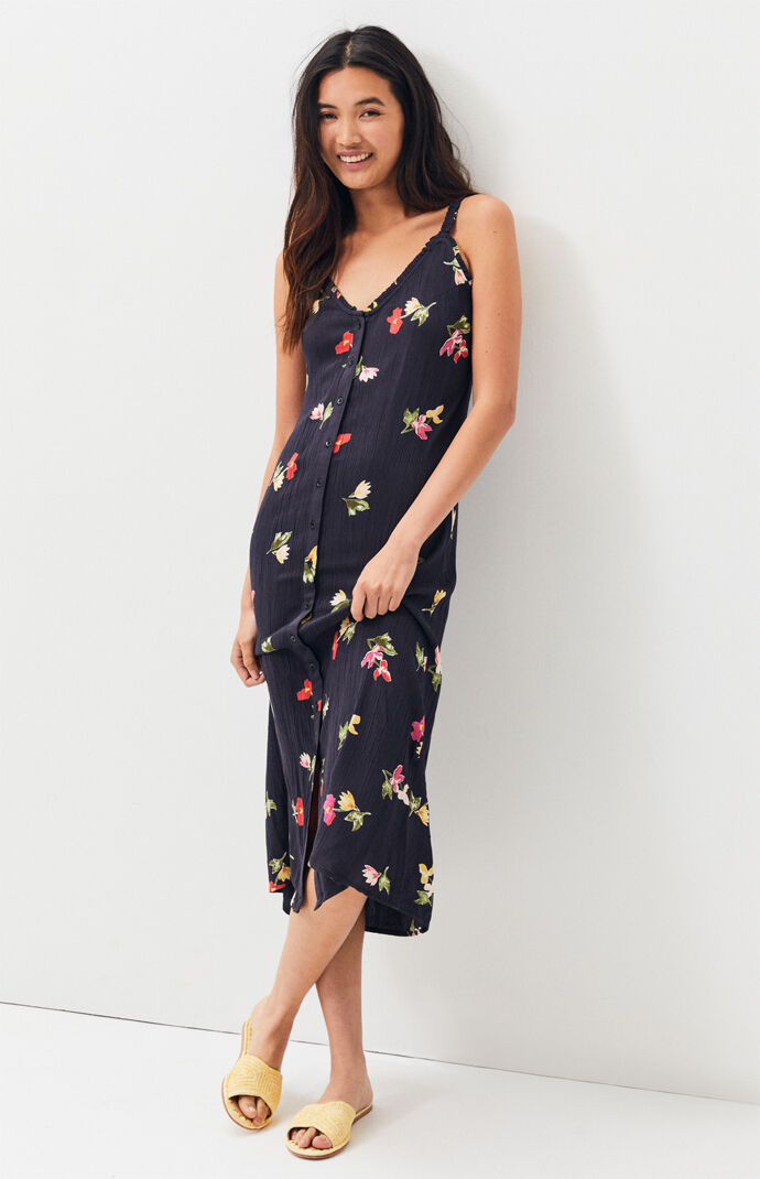 billabong sweet edges midi dress