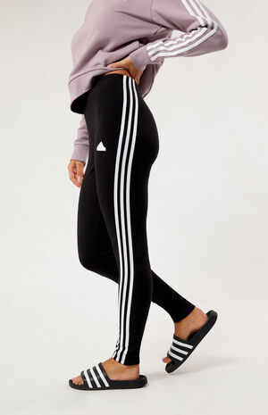 Black Future Icon 3-Stripes Leggings image number 3