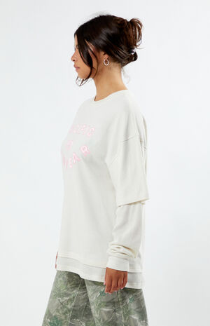 Pacific Sunwear Waffle Layered T-Shirt image number 3