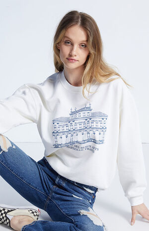 Musee Des Beaux Arts Crew Neck Sweatshirt image number 4
