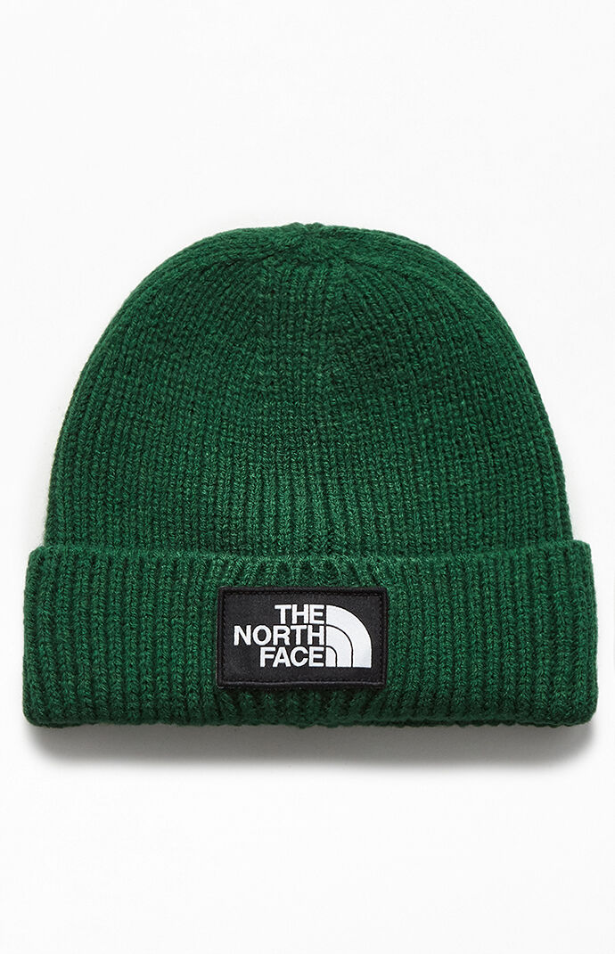 north face cap green