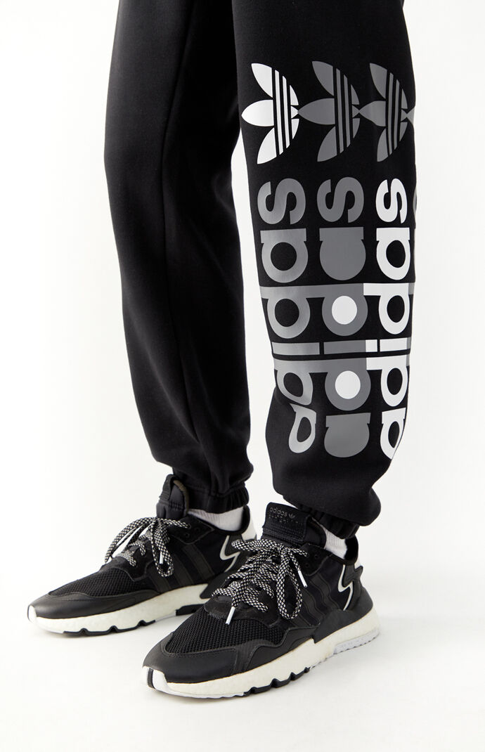 Black Forum Sweatpants