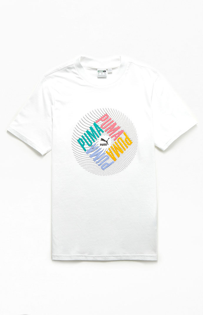 Sportswear by Puma Men's Graphic T-Shirt, White, L