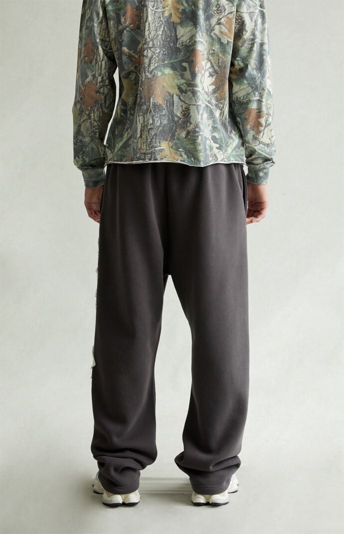 Pacsun NY Raw Applique Baggy Sweatpants