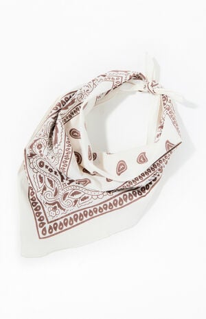 Bone Paisley Bandana