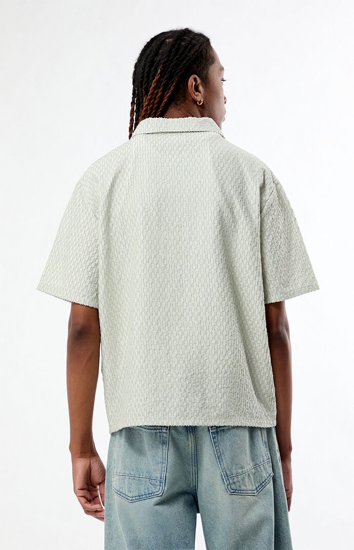 Pacsun Nomad Green Quarter Zip Shirt