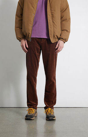 Brown Slim Chino Pants image number 2