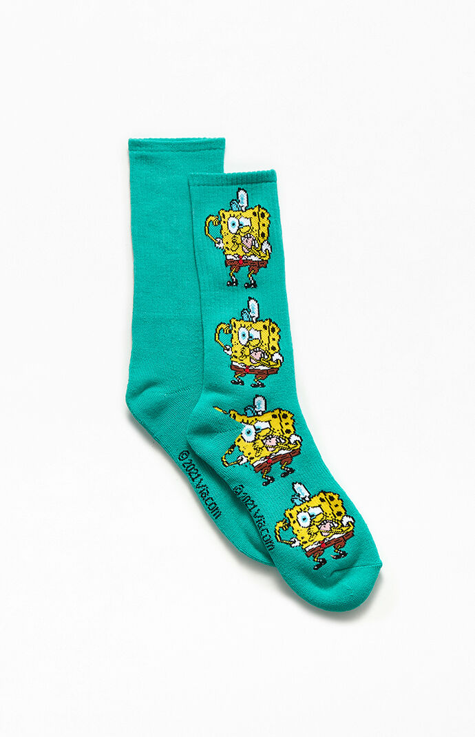 spongebob socks nike