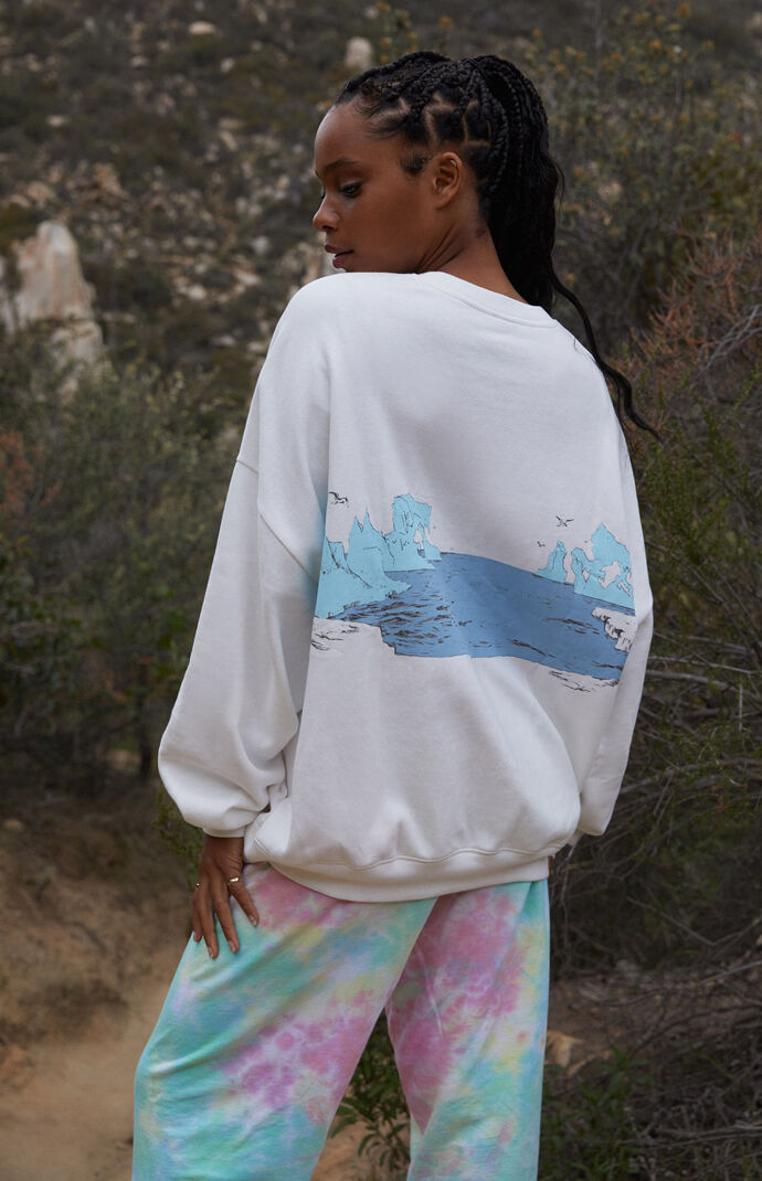 Pacsun ex 2025 boyfriend sweatshirt
