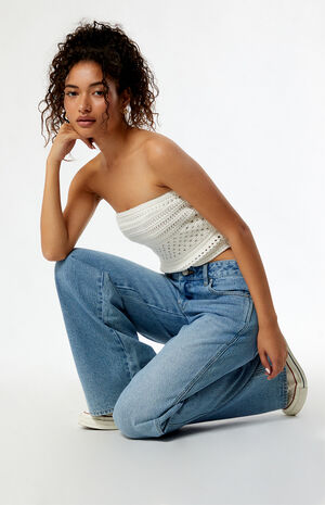 Violette Knit Tube Top image number 1