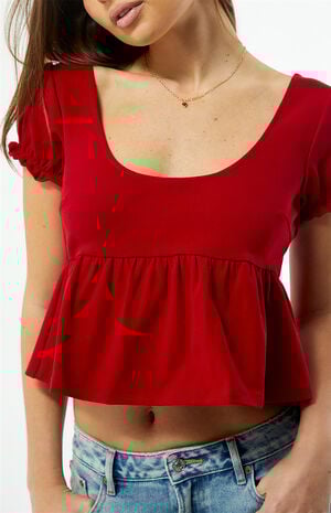 Taylor Babydoll Top image number 5