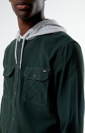 Parkway II Hooded Flannel Shirt image number 2