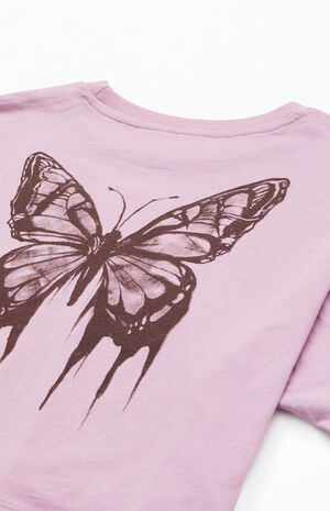 Kids Fallen Relax Cropped T-Shirt image number 4