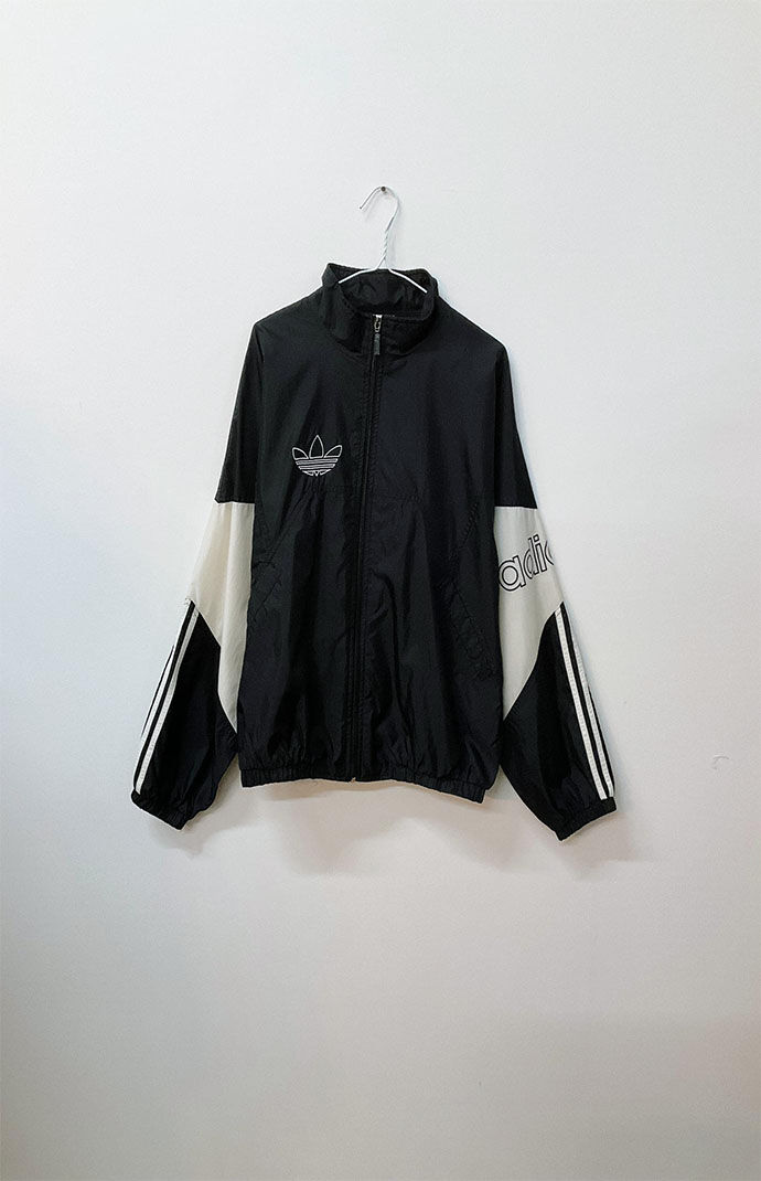 Adidas windbreaker womens vintage top