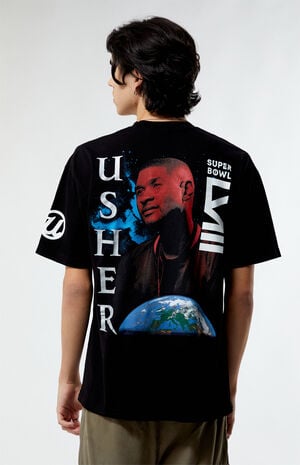 x Usher x NFL Worldwide T-Shirt image number 2