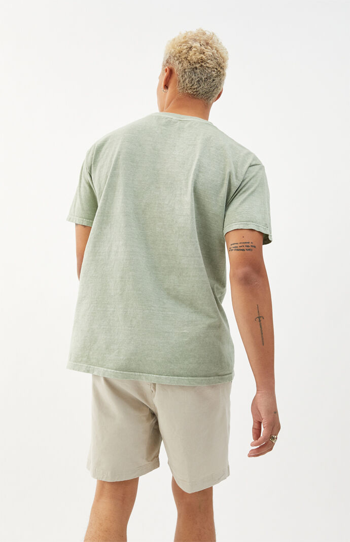 Sage Vintage Wash Pocket T-Shirt