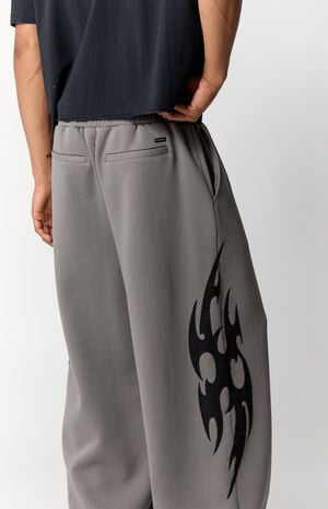 Fleece Ultra Baggy Cyber Sweatpants image number 5