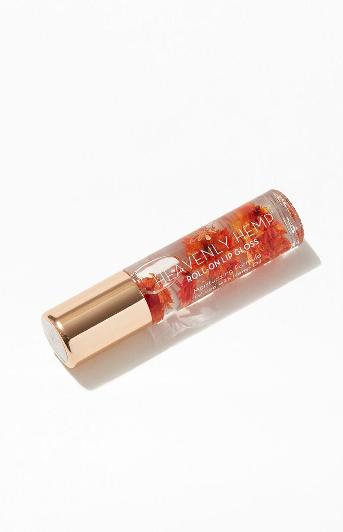 Peach Hemp Infused Lip Gloss