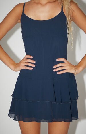 Ruffle Tiered Mini Dress image number 5
