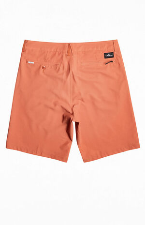Eco Burnt Orange Ocean Union Amphibian Hybrid 20" Boardshorts image number 2
