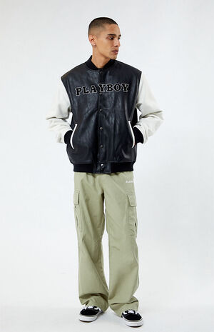 By PacSun Heritage Varsity Jacket image number 4